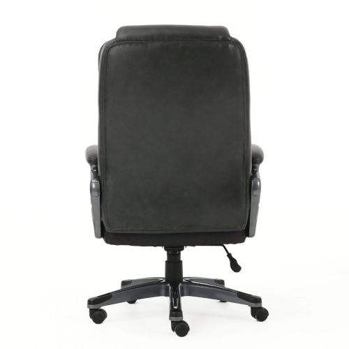 Кресло руководителя Brabix Premium Favorite EX-577 кожа, серое 531935 фото 8